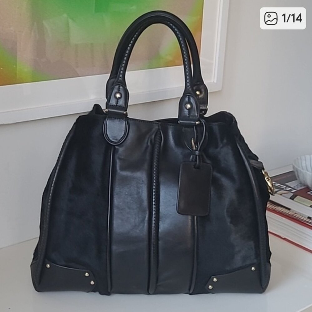 ISABEL MARANT Black Leather Bag